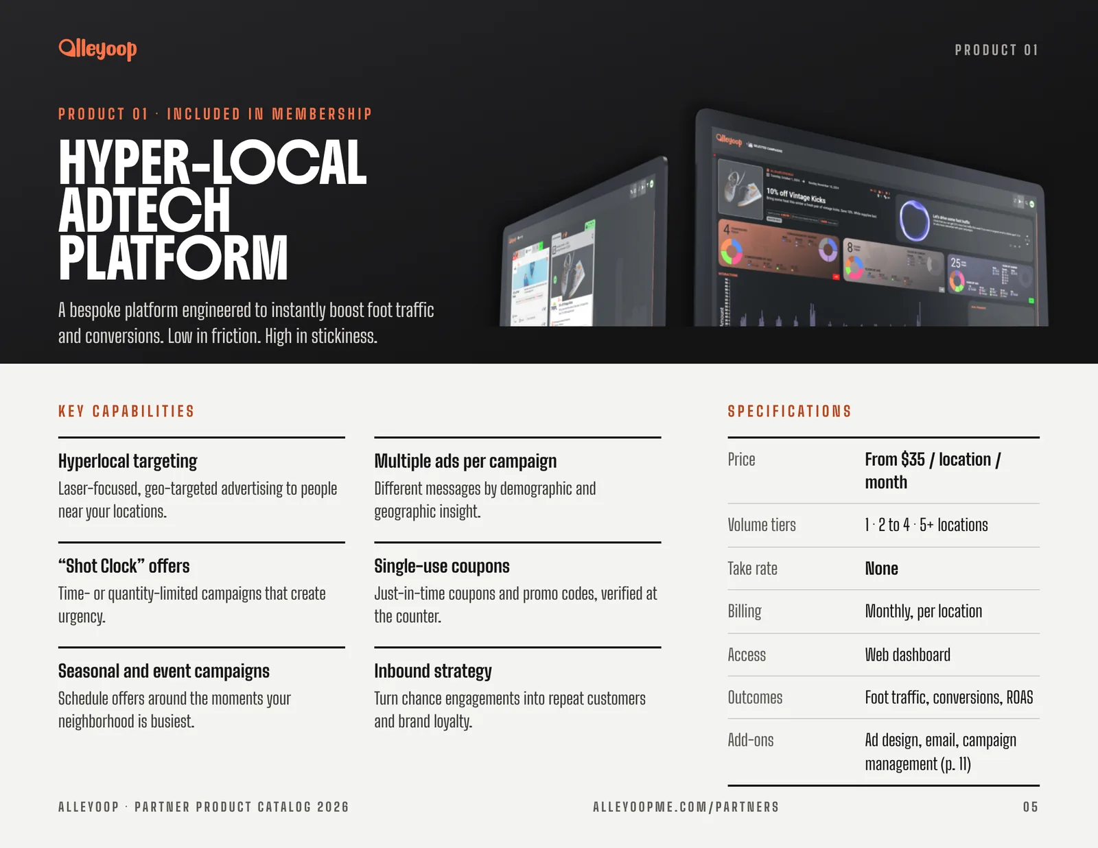 Product 01: Hyper-Local AdTech Platform
